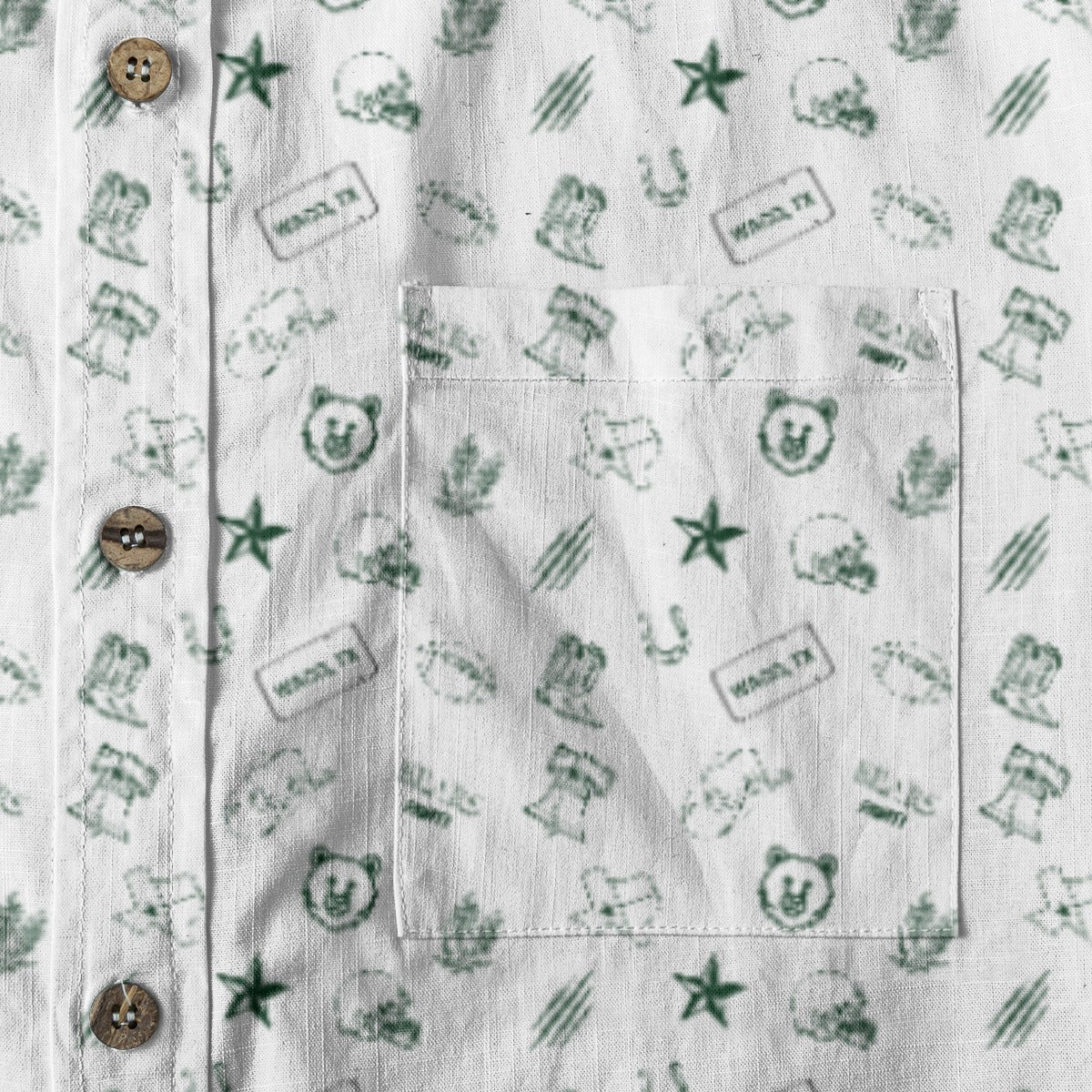 Bears Fight - Men's Cotton Shirt