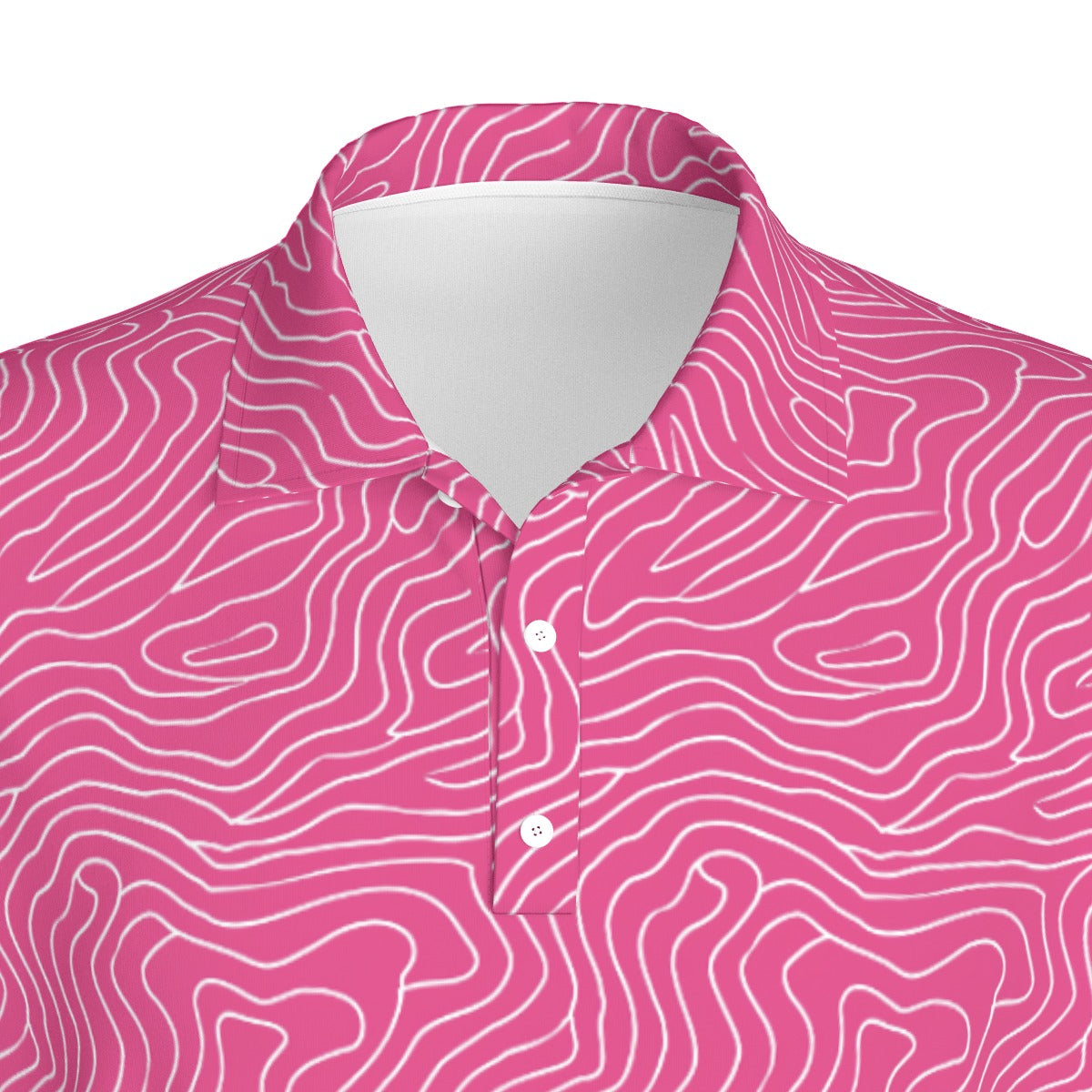Pleasure Pink - Men's Polo Shirt
