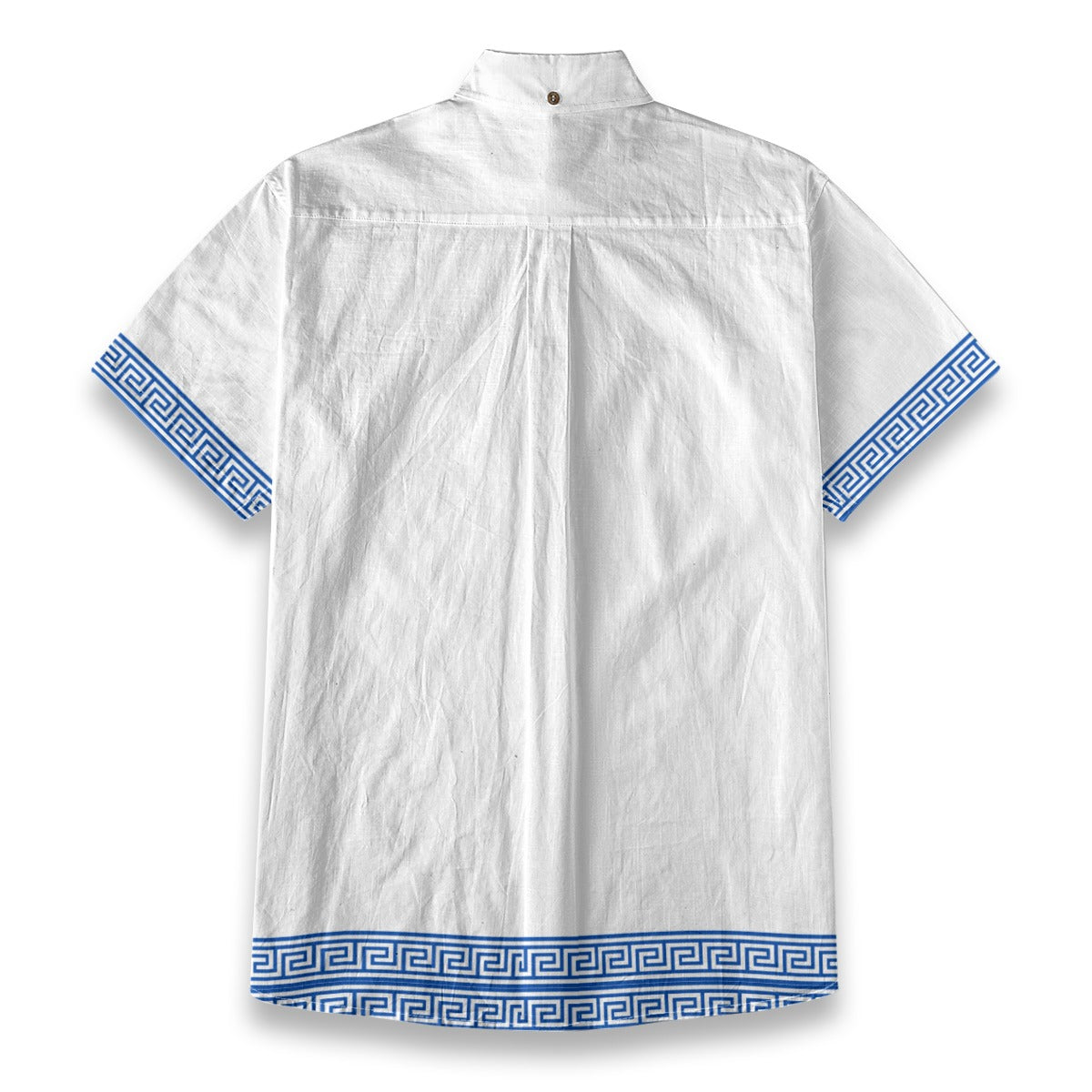 Aegean Blue - Men's Cotton Shirt