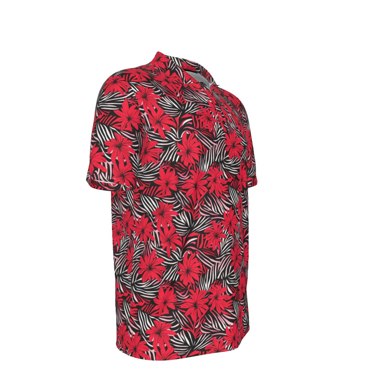 Red Hawaii - Men's Polo Shirt