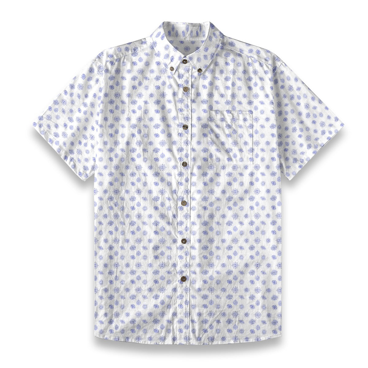 Blue Mati - Men's Cotton Shirt