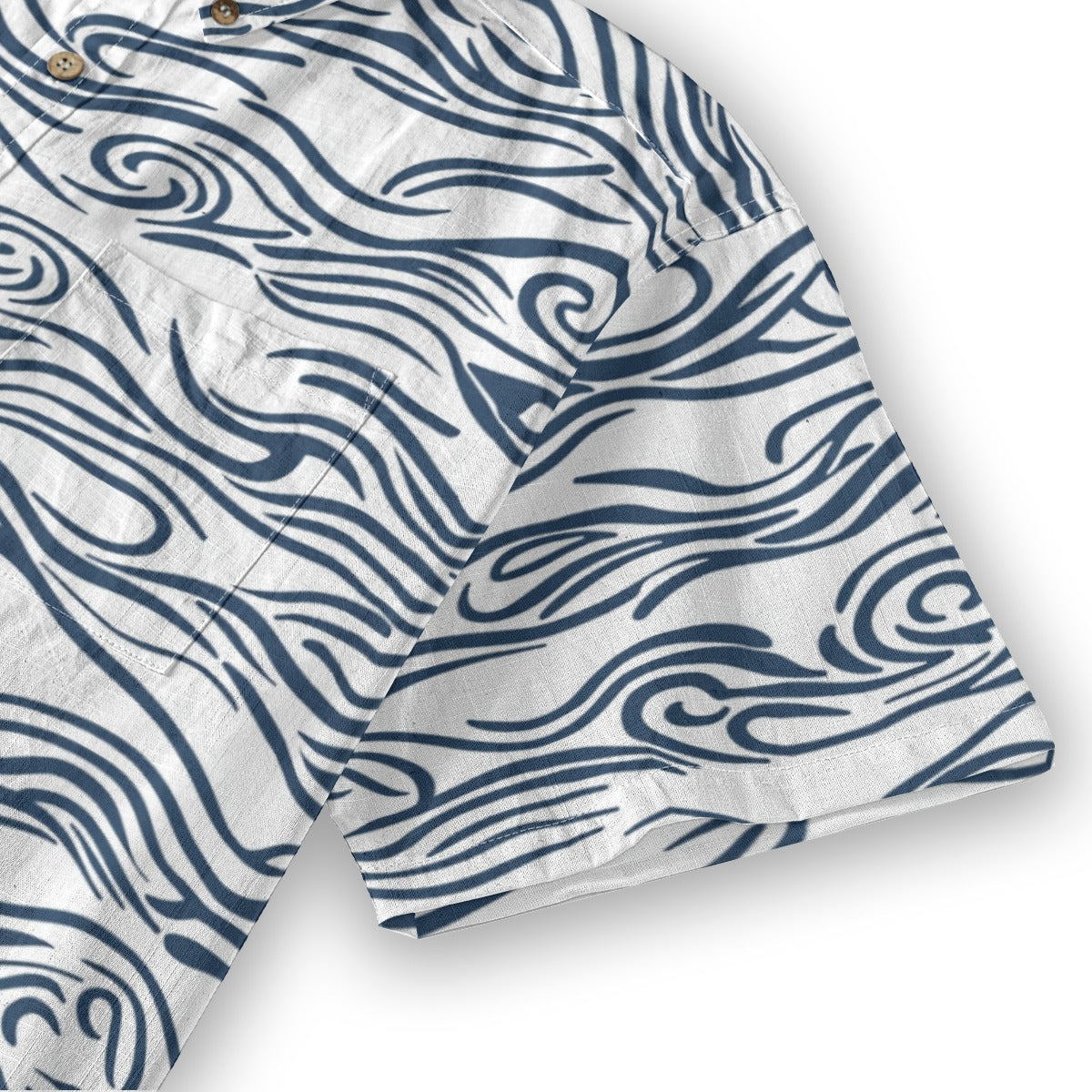 Cycladic Sea - Men's Cotton Shirt