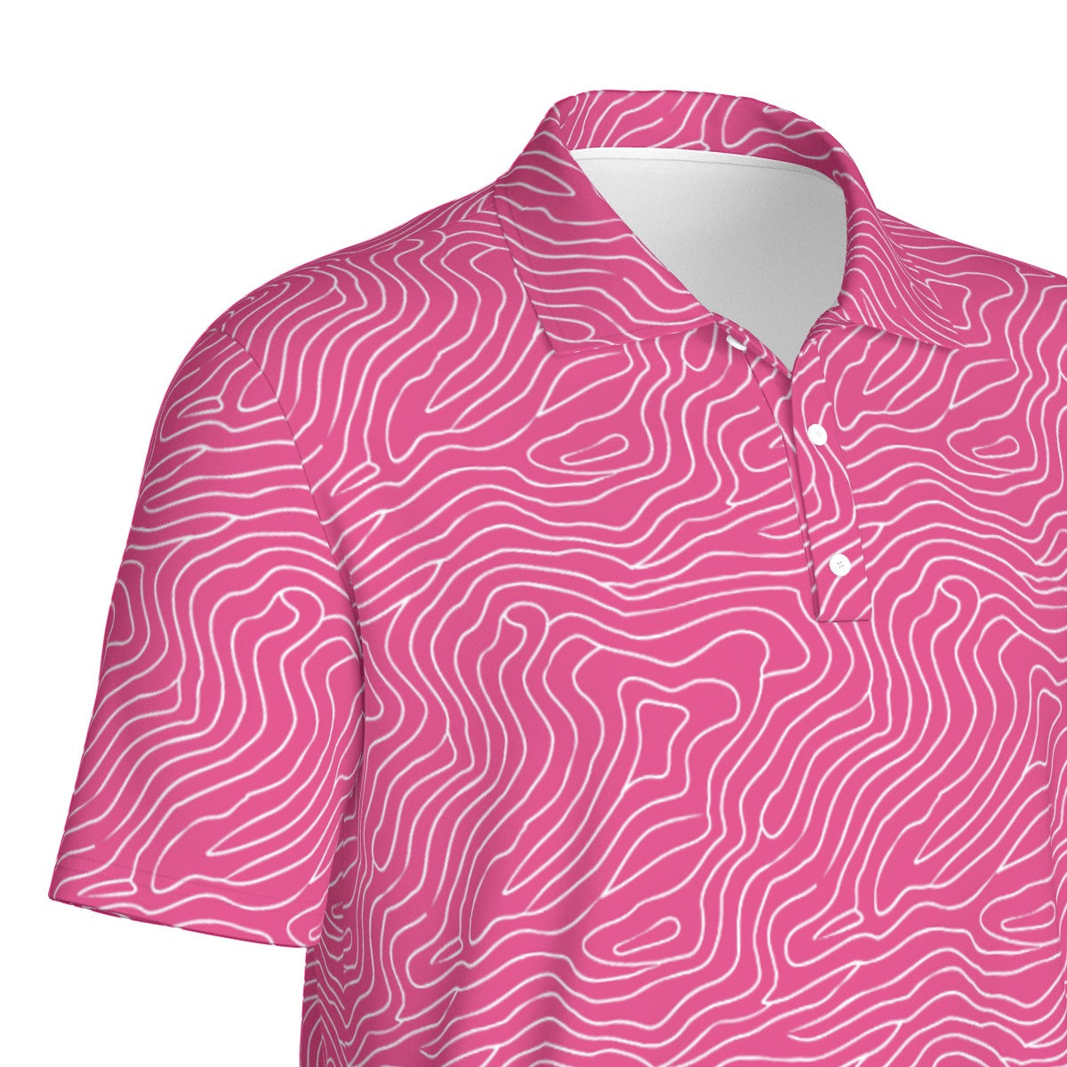 Pleasure Pink - Men's Polo Shirt