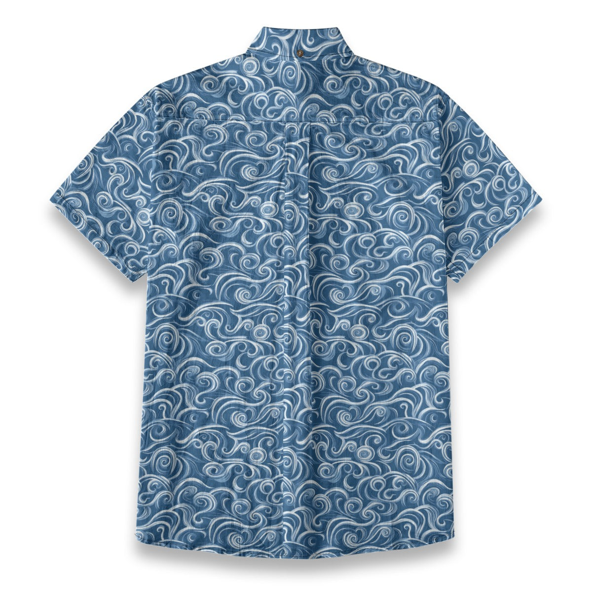 Thalassa Blue - Men's Cotton Shirt