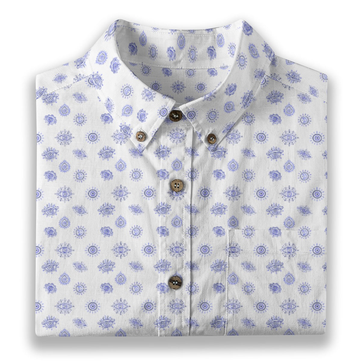 Blue Mati - Men's Cotton Shirt