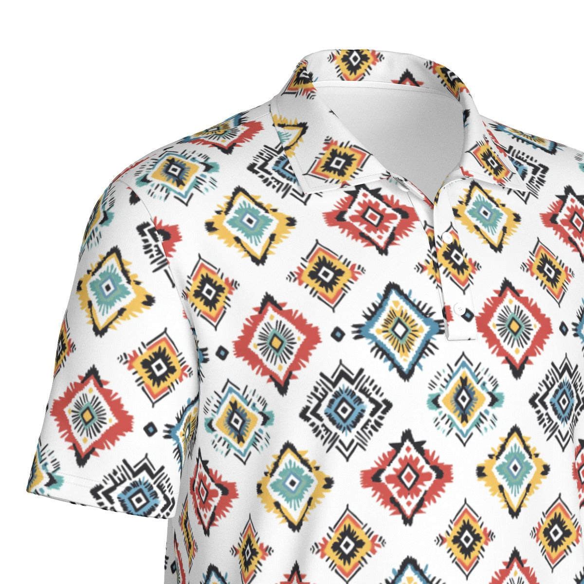 Primal Glyphs - Men's Polo Shirt