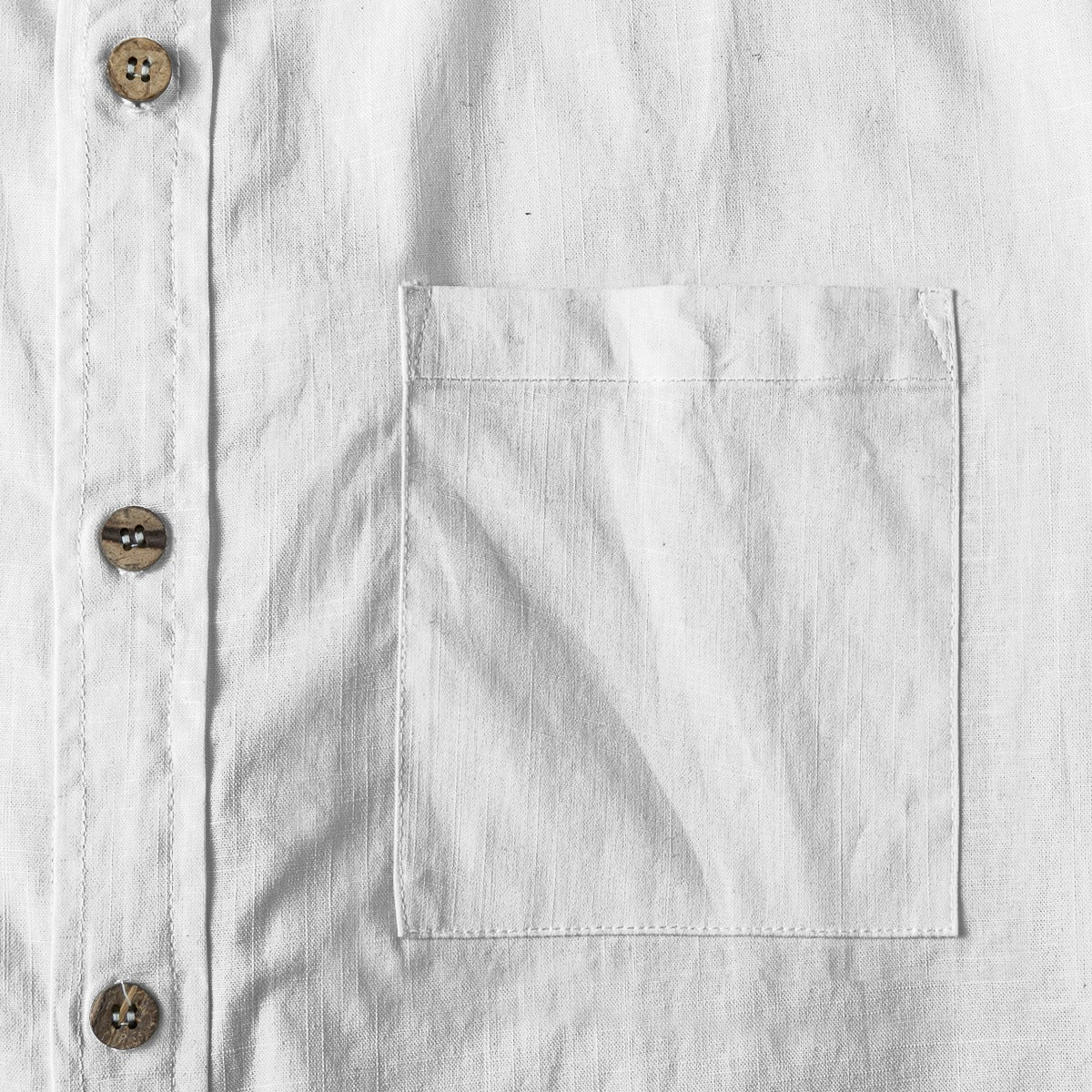 Aegean Blue - Men's Cotton Shirt