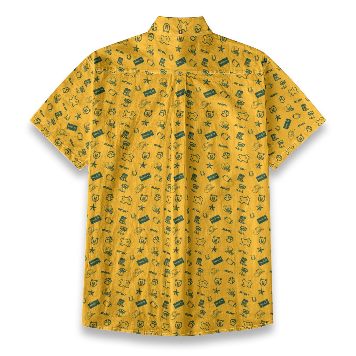 Go Bears! Yellow - Men's Cotton Shirt