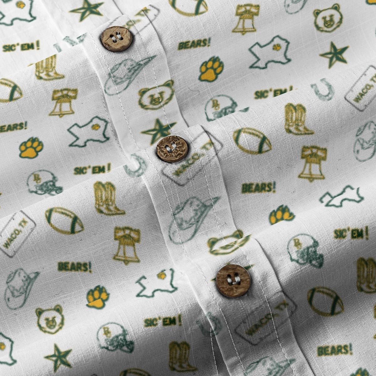 Go Bears! White - Men's Cotton Shirt