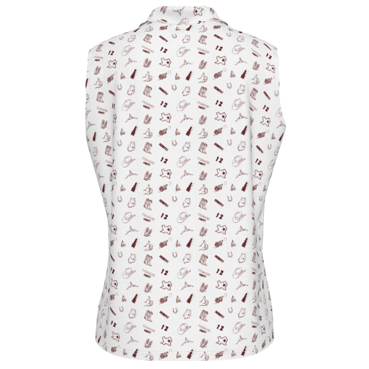Farmer's Fight White - Women's Sleeveless Polo