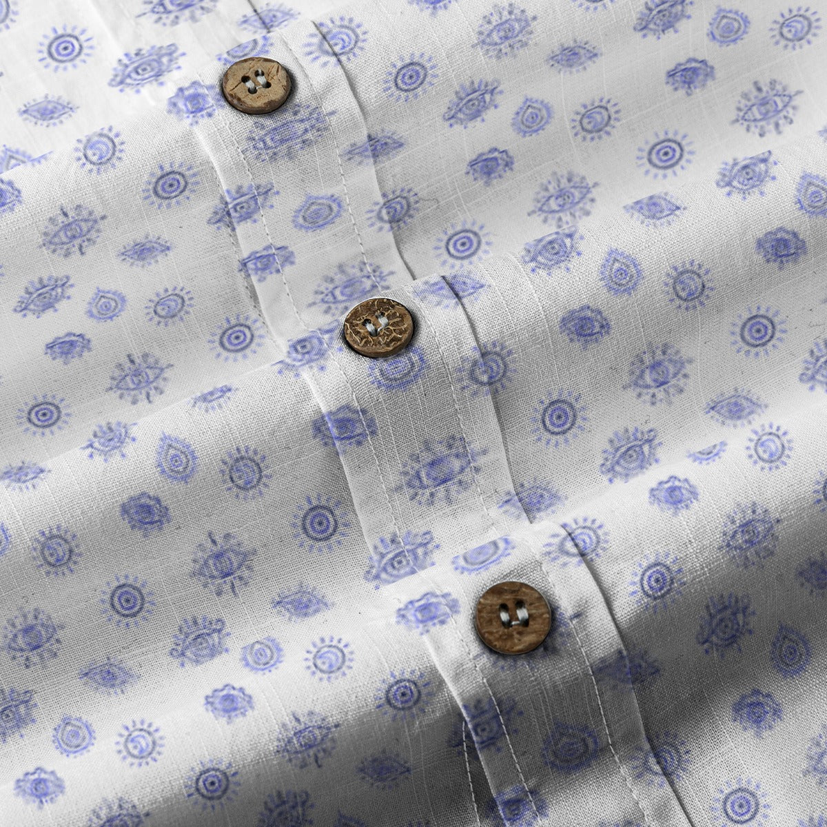 Blue Mati - Men's Cotton Shirt
