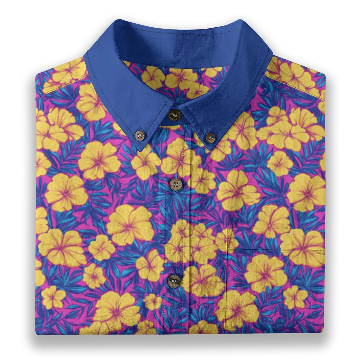Lani Lush - Men's Cotton Shirt