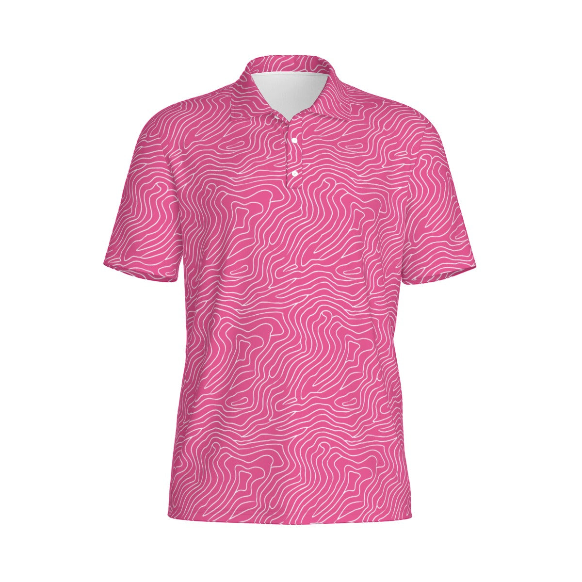 Pleasure Pink - Men's Polo Shirt