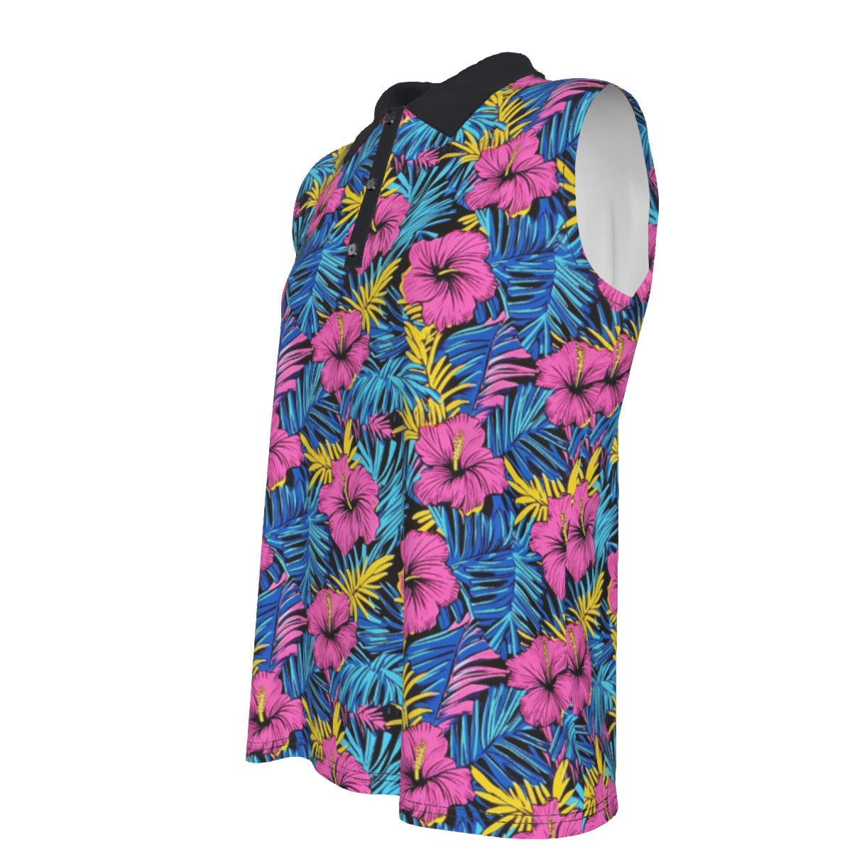 Island Blossoms - Women's Sleeveless Polo