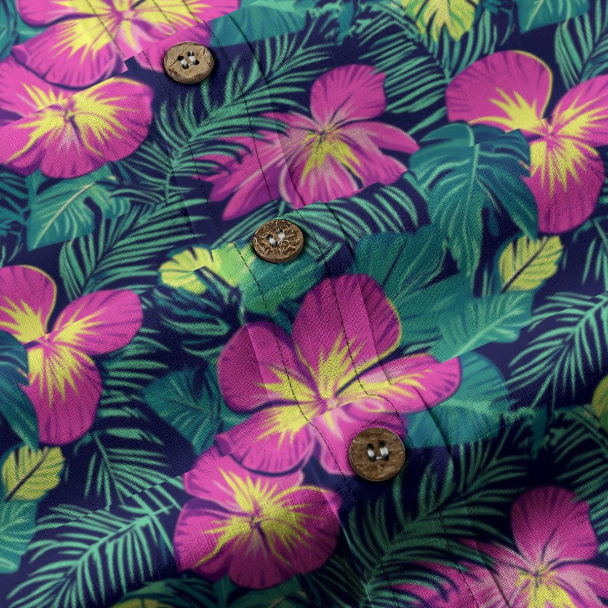 Tiki Time - Men's Cotton Shirt