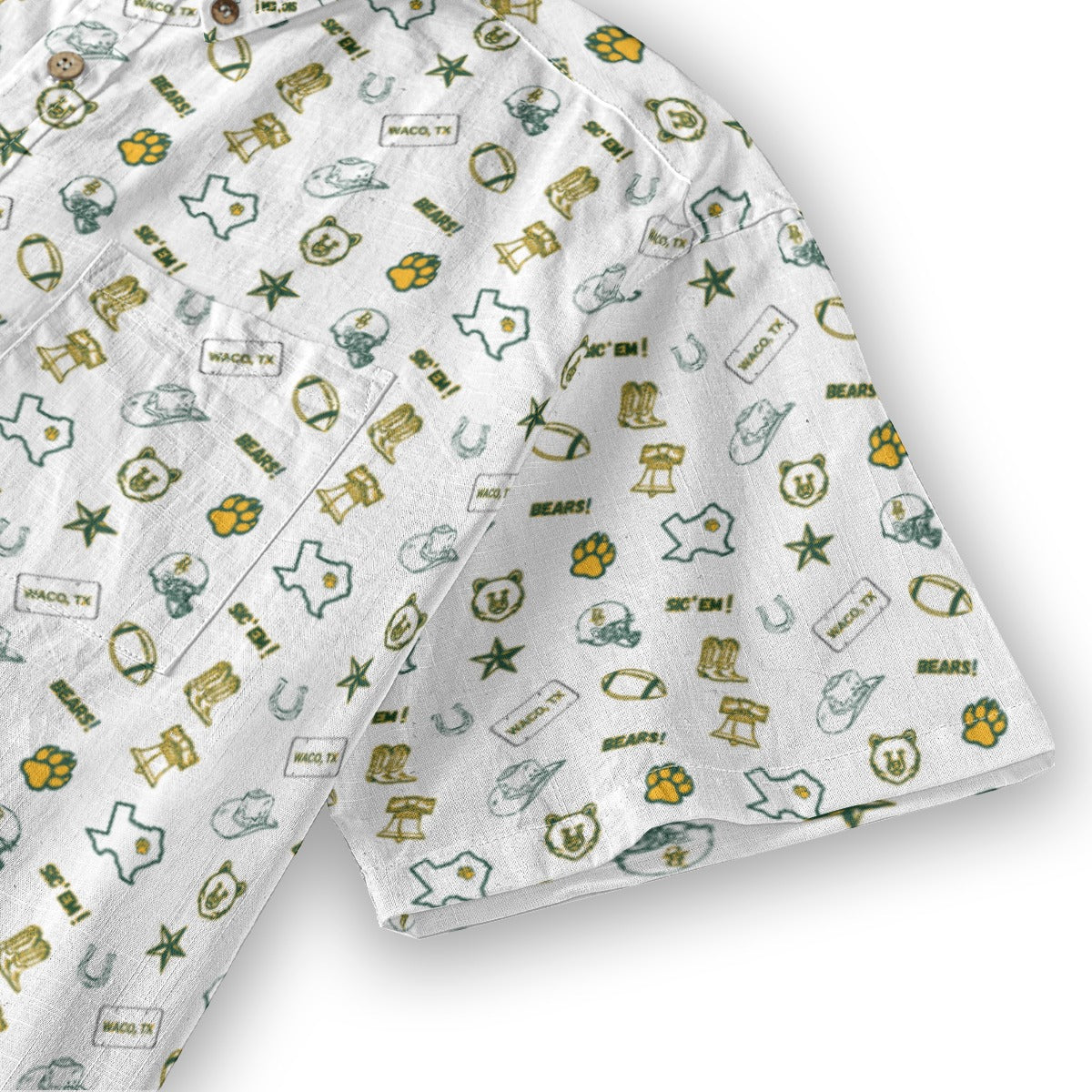Go Bears! White - Men's Cotton Shirt