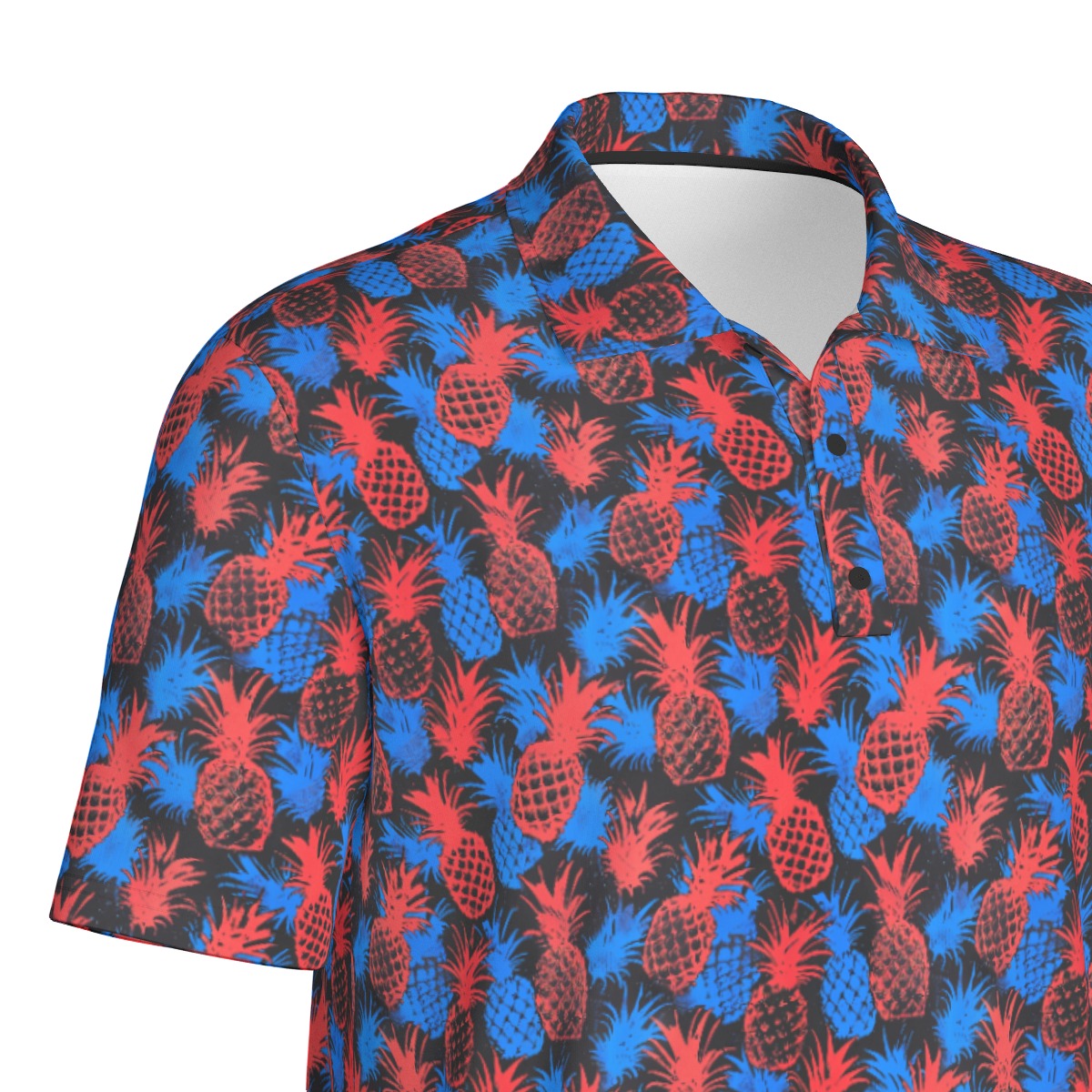 Patriotic Pineapple - Men's Polo Shirt
