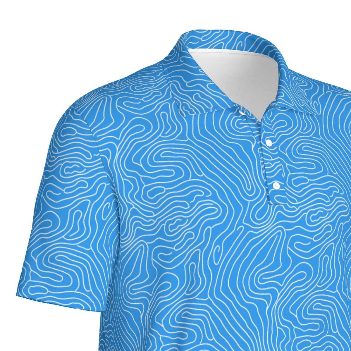 Deep Blue - Men's Polo Shirt