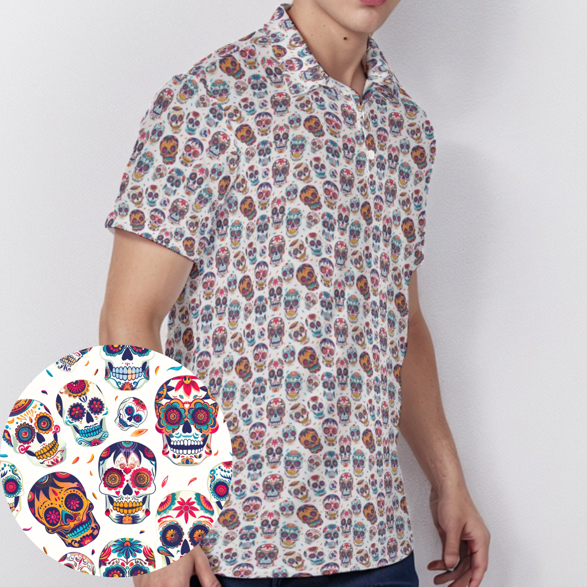 Los Muertos - Men's Polo Shirt