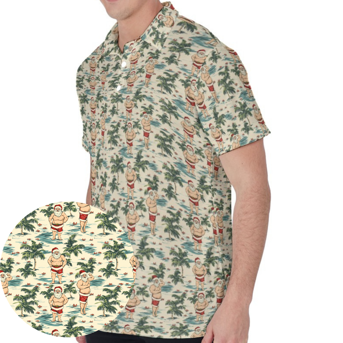 Sunkissed Santa - Men's Polo Shirt