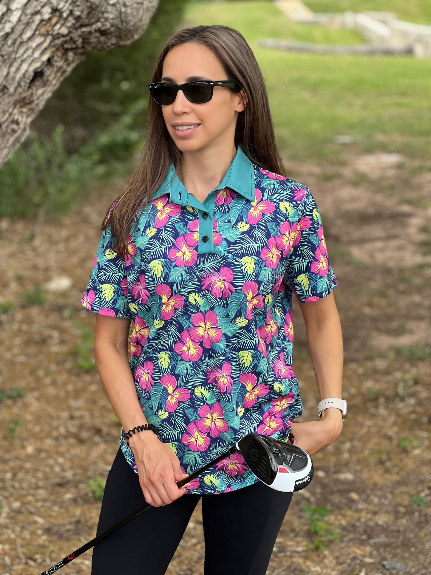 Tiki Time - Women's Polo Shirt