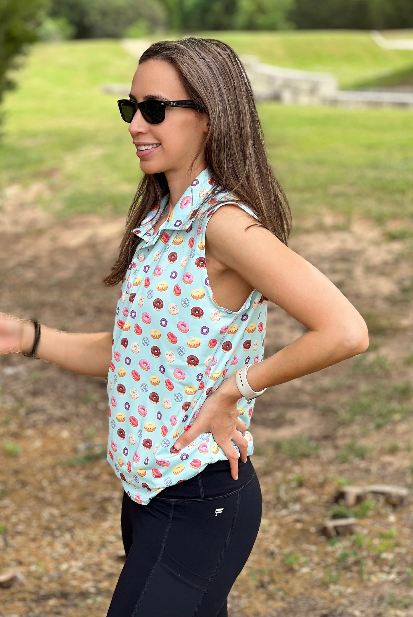 Glazed & Confused - Women's Sleeveless Polo