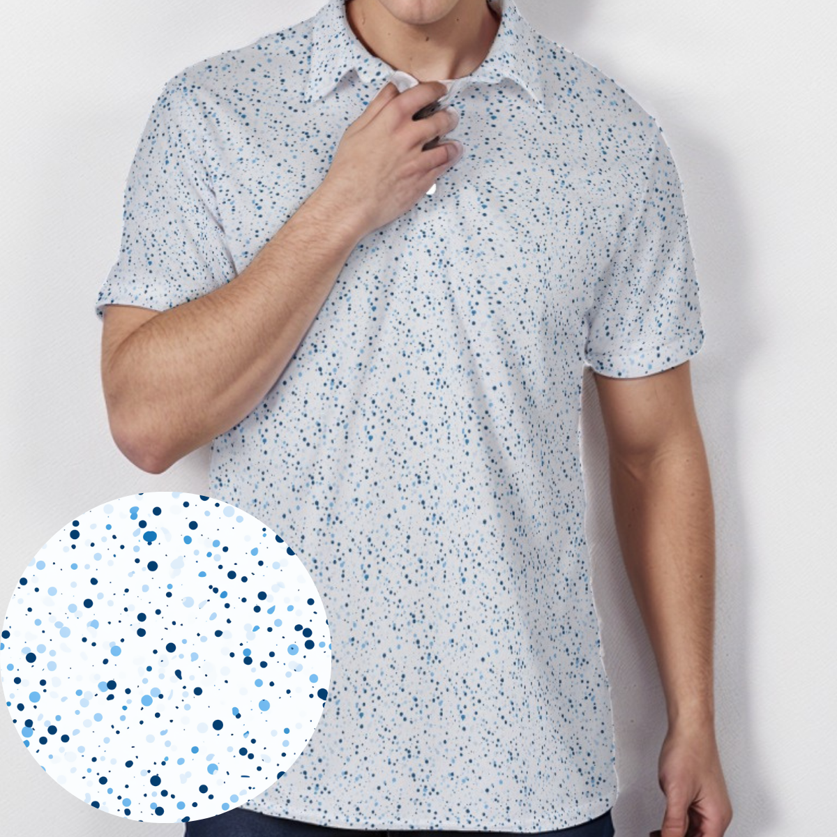 Driver Blues - Men's Polo Shirt