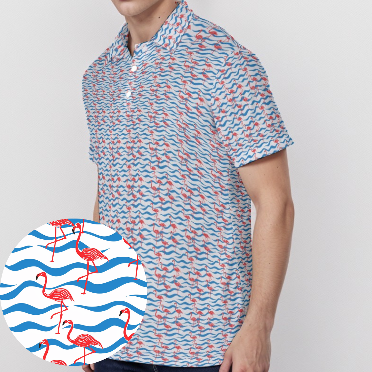 Flapper Flock - Men's Polo Shirt