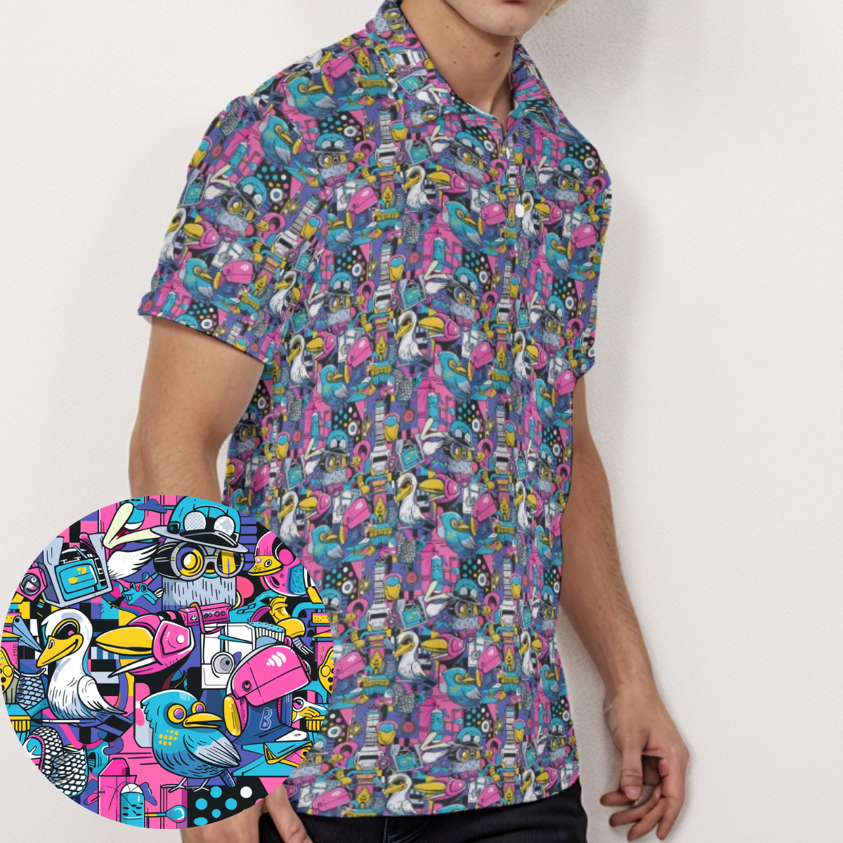 80's Flock - Men's Polo Shirt