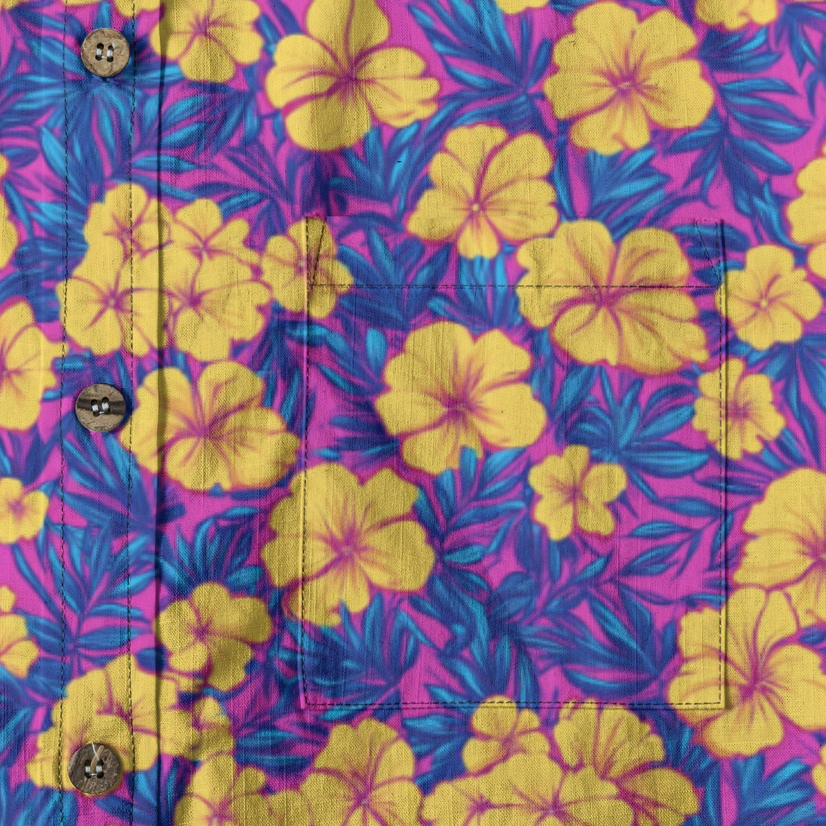 Lani Lush - Men's Cotton Shirt