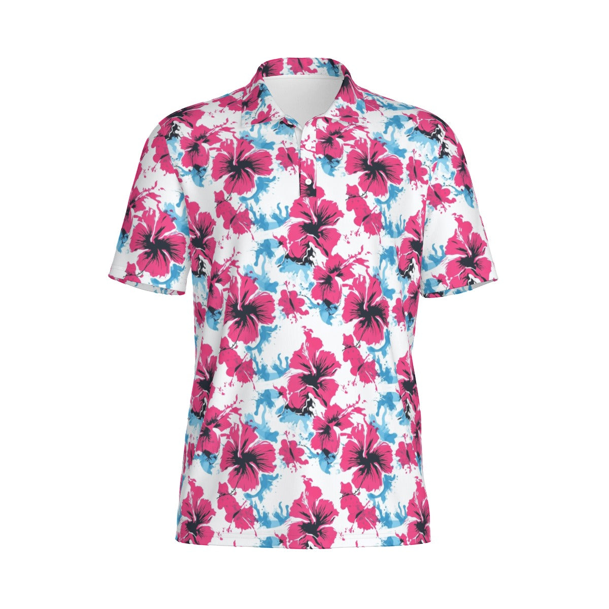 Heavenly Hibiscus - Men's Polo Shirt