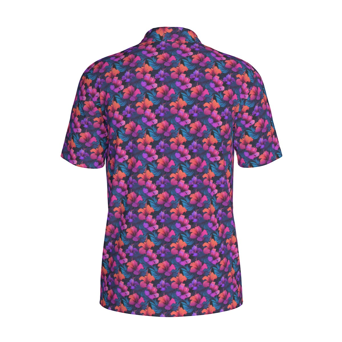 Hibiscus Vibes - Men's Polo Shirt