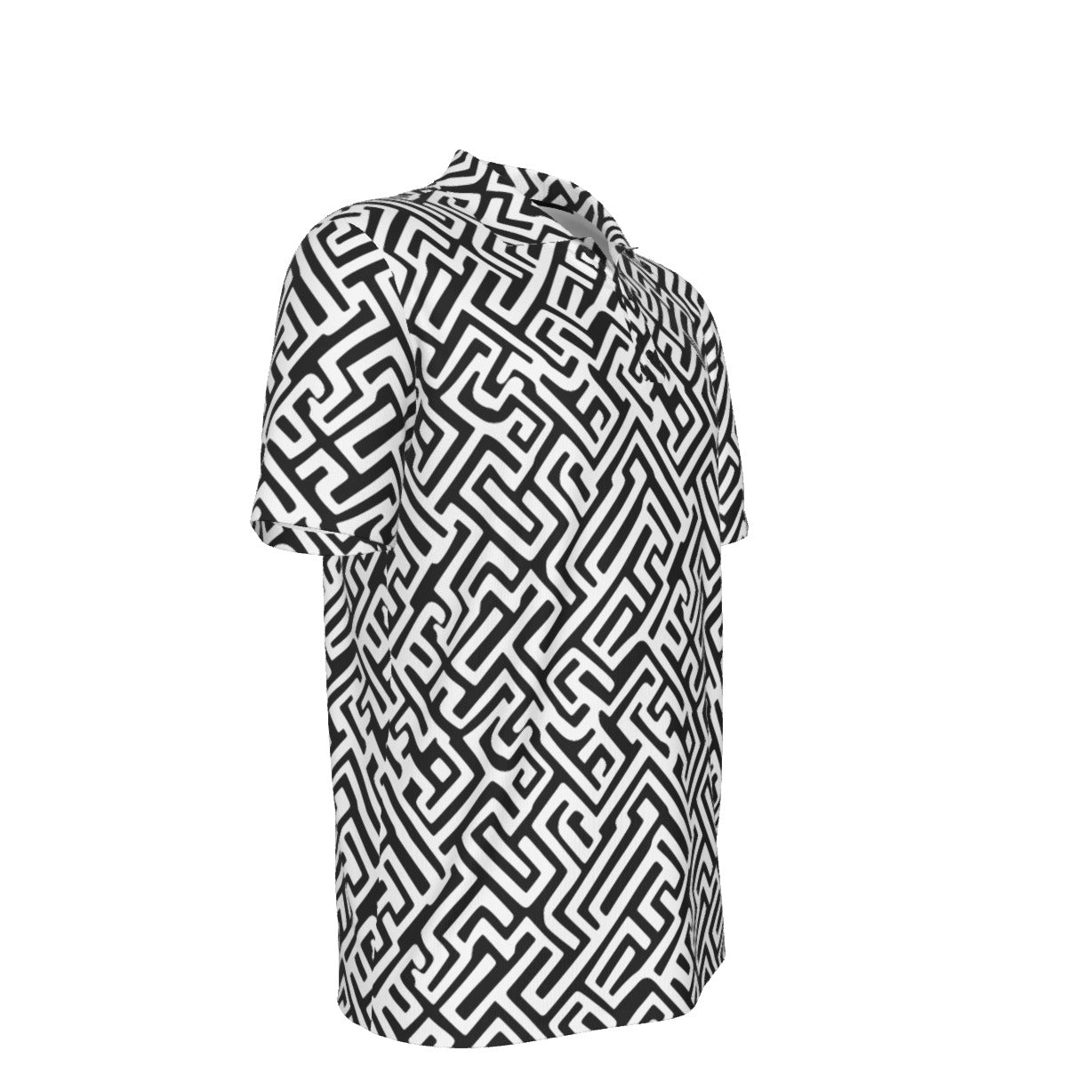 Meandering in Mykonos - Men's Polo Shirt