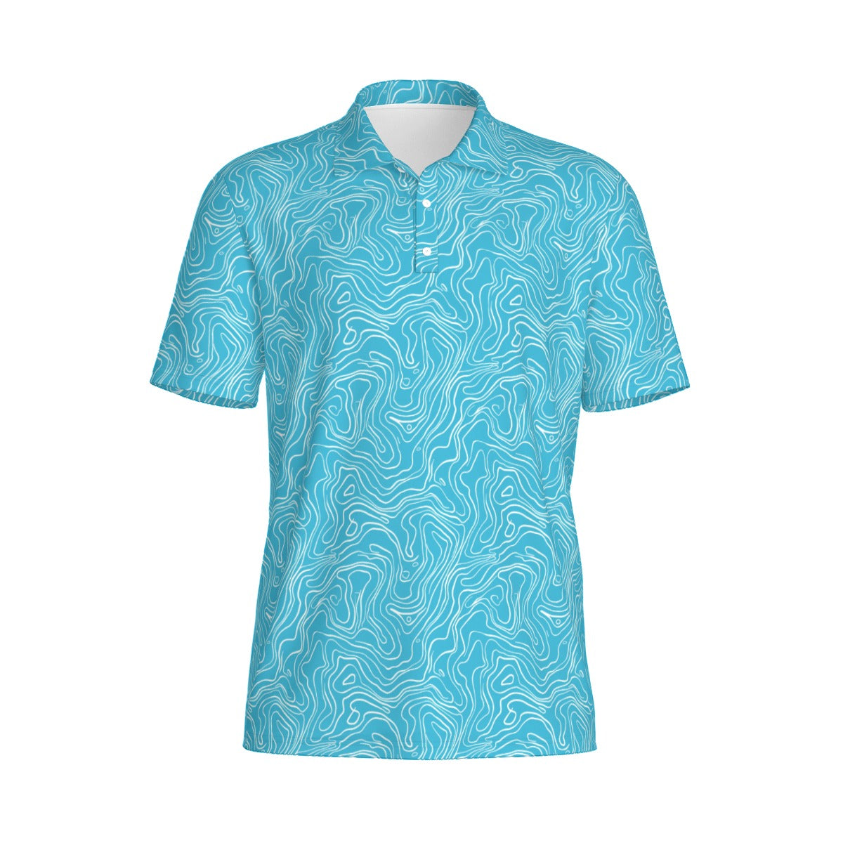 So Wavy - Men's Polo Shirt