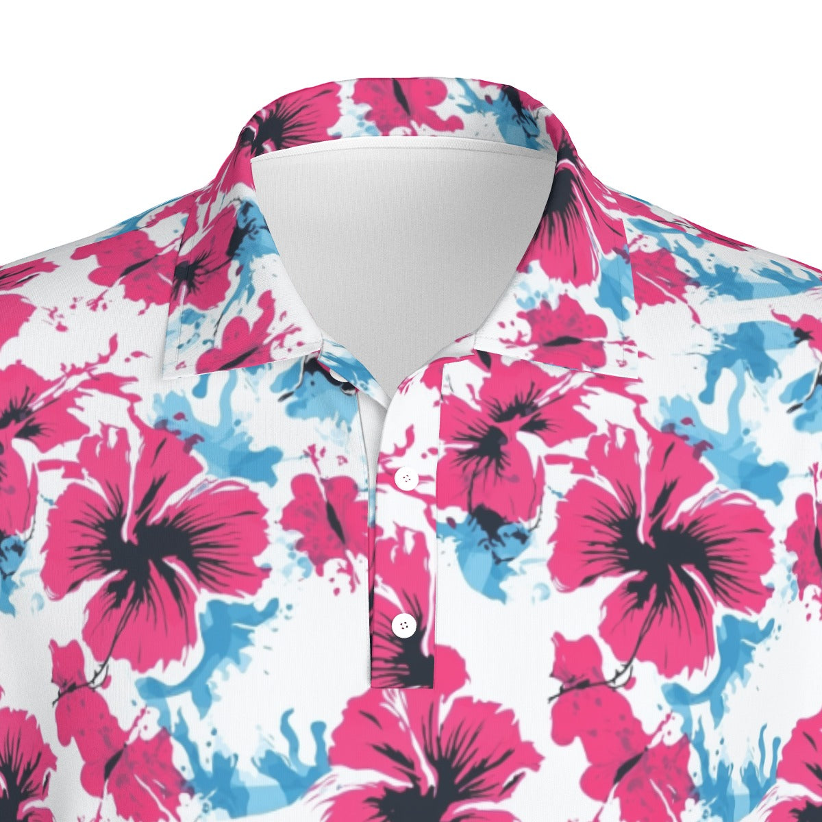 Heavenly Hibiscus - Men's Polo Shirt