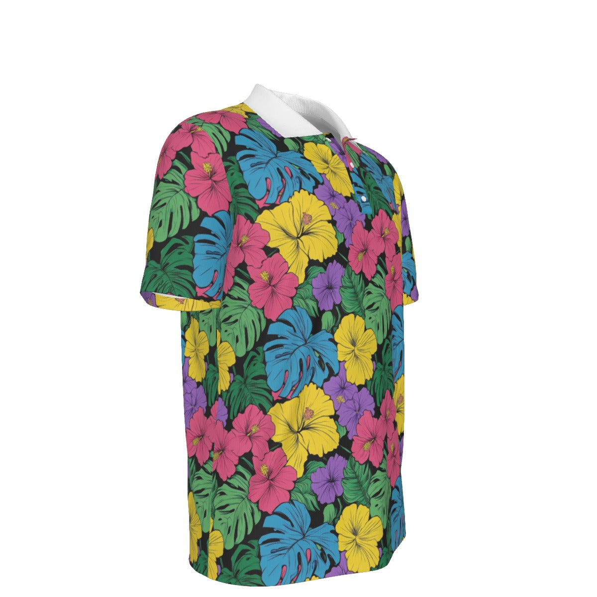 Floral Flush - Men's Polo Shirt