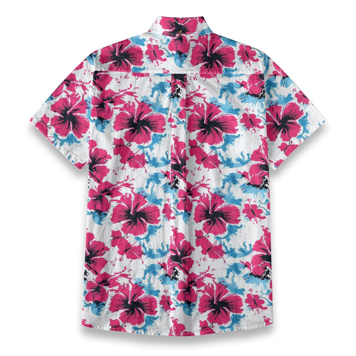 Heavenly Hibiscus - Men's Cotton Shirt