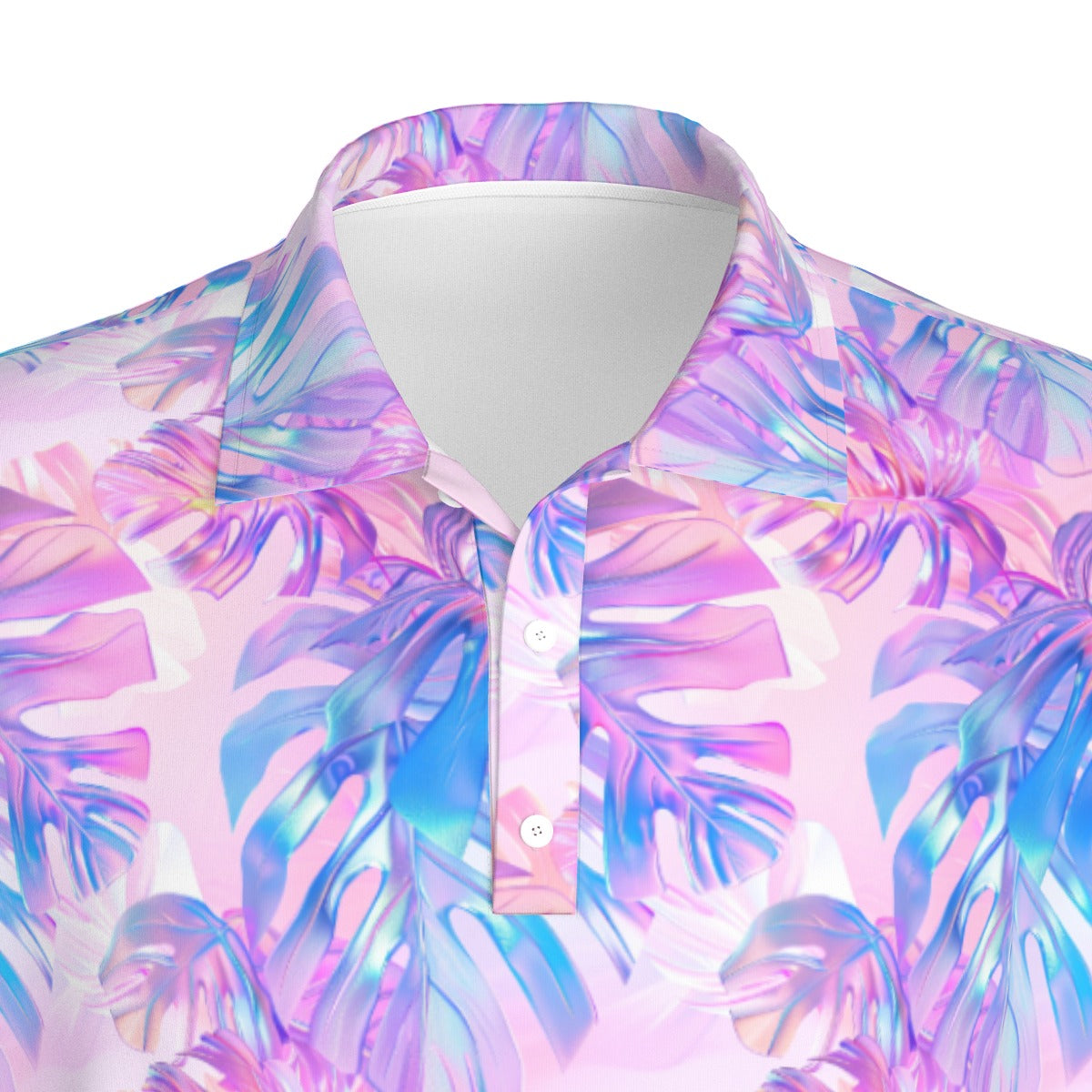 Electric Monstera - Men's Polo Shirt