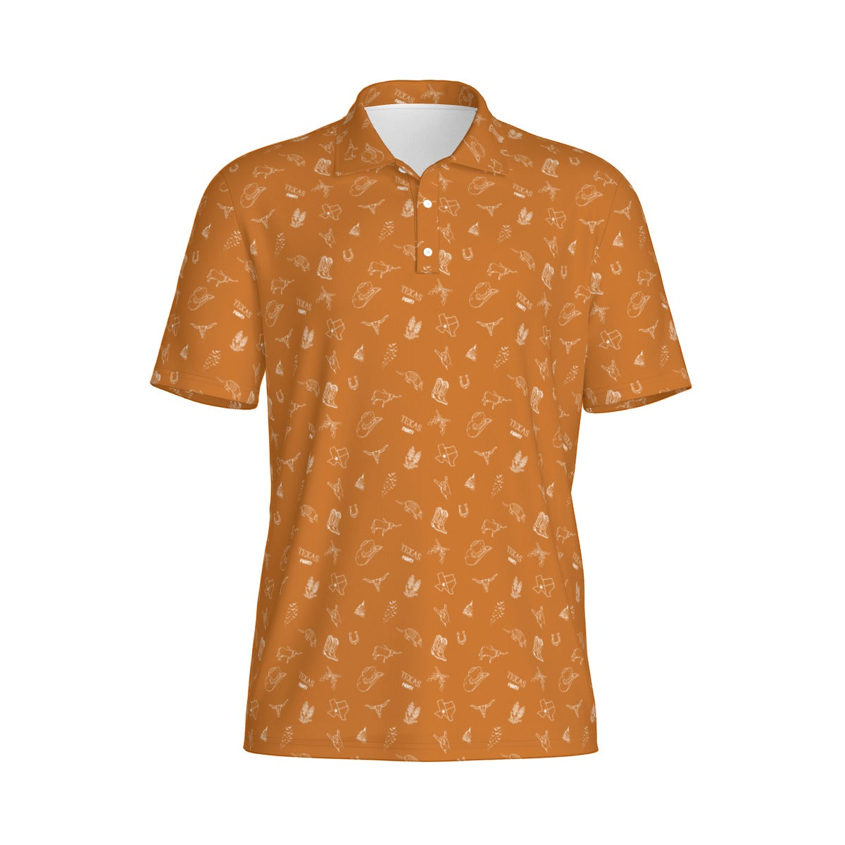 Texas Fight Orange - Men's Polo Shirt