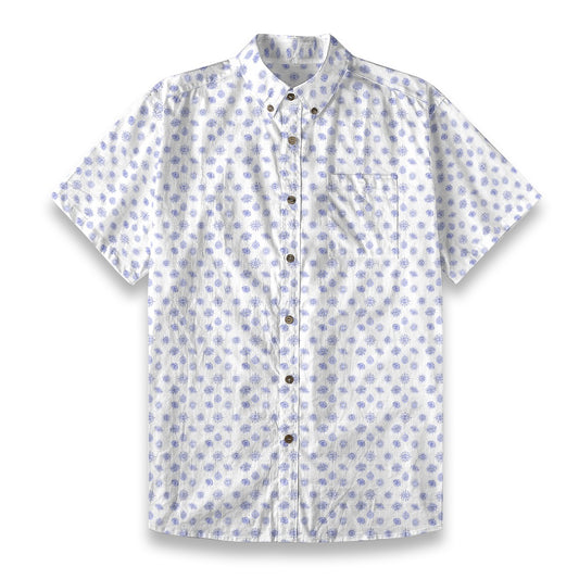 Blue Mati - Men's Cotton Shirt