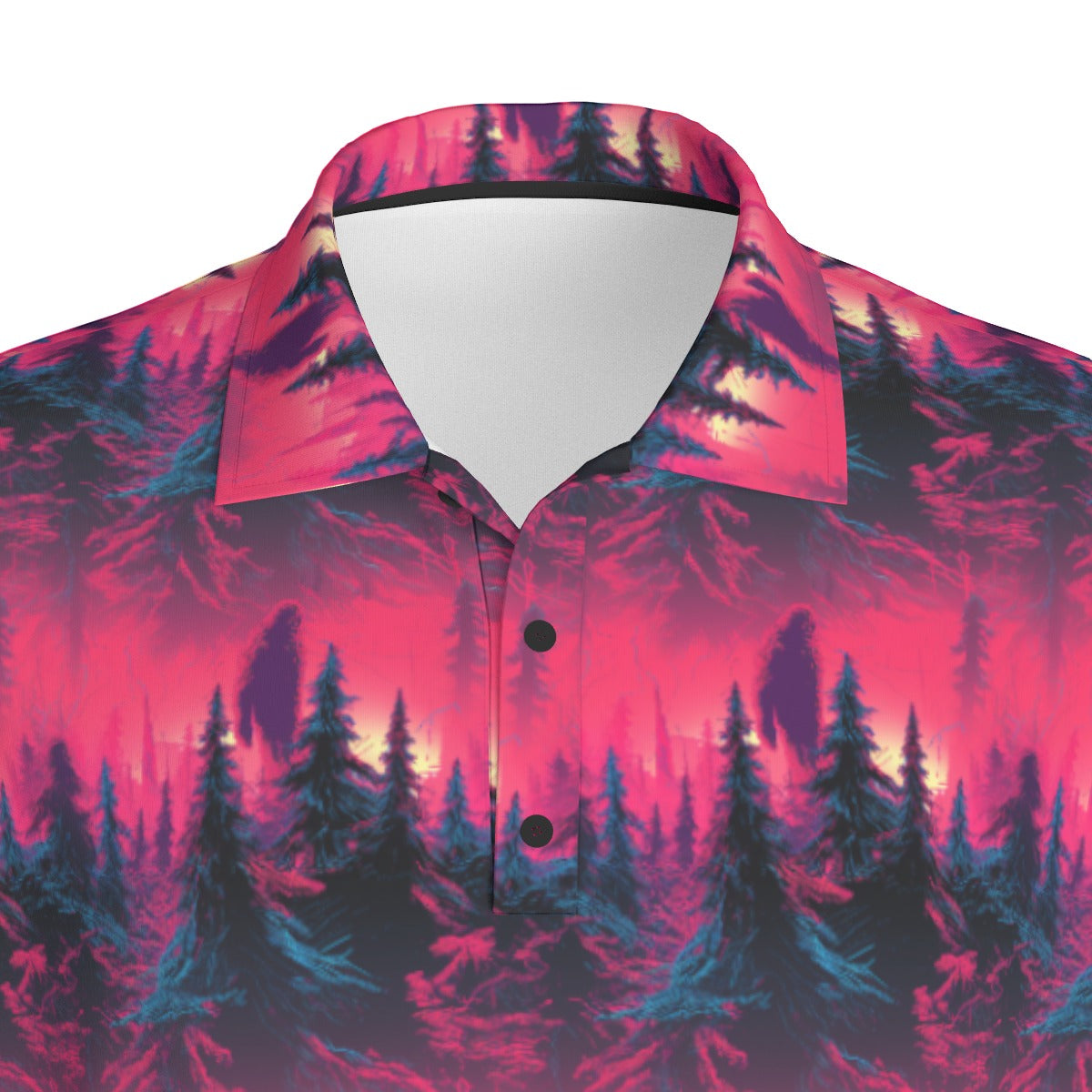 Sasquatch Slice - Men's Polo Shirt