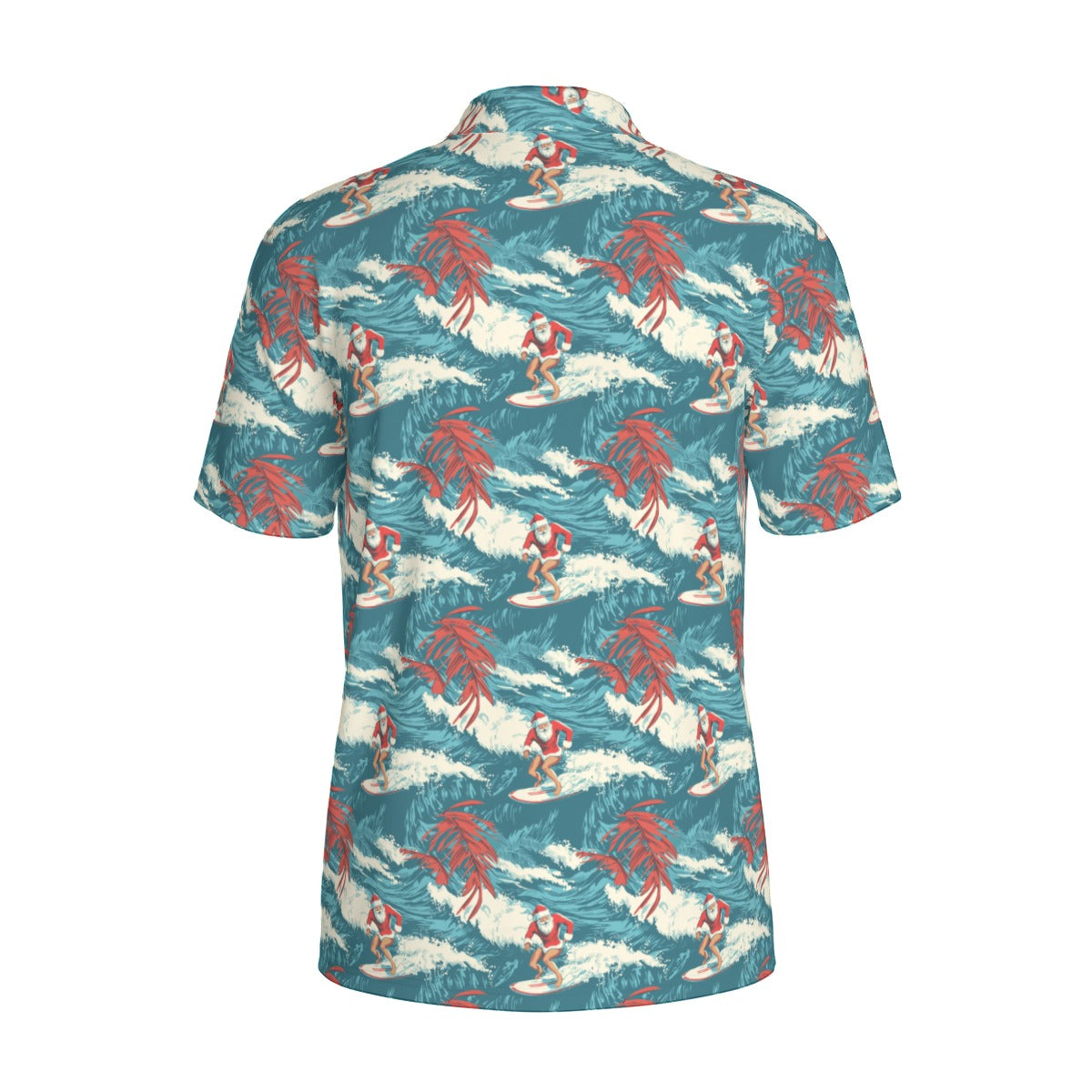 Santa Surf - Men's Polo Shirt