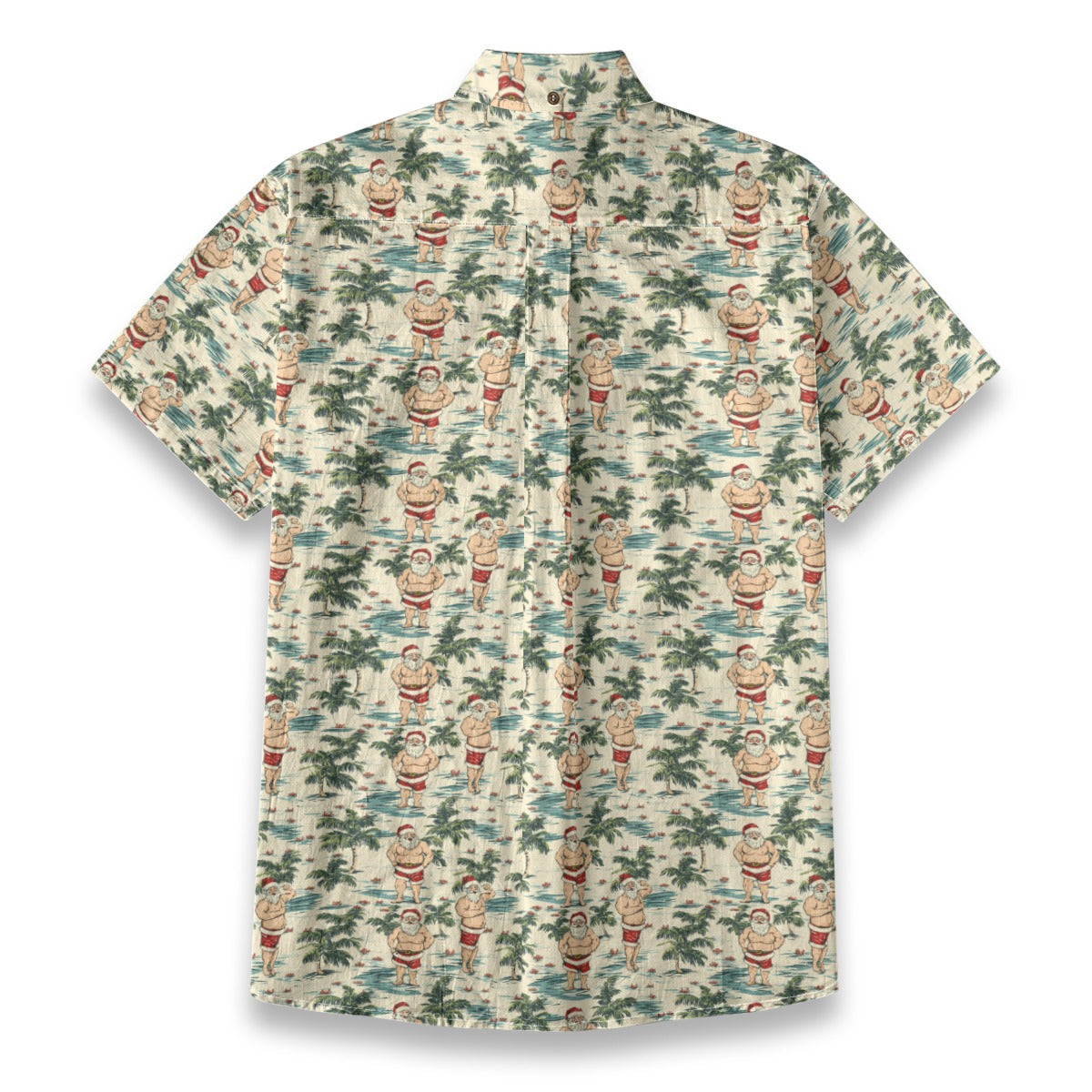 Sunkissed Santa - Men's Cotton Shirt