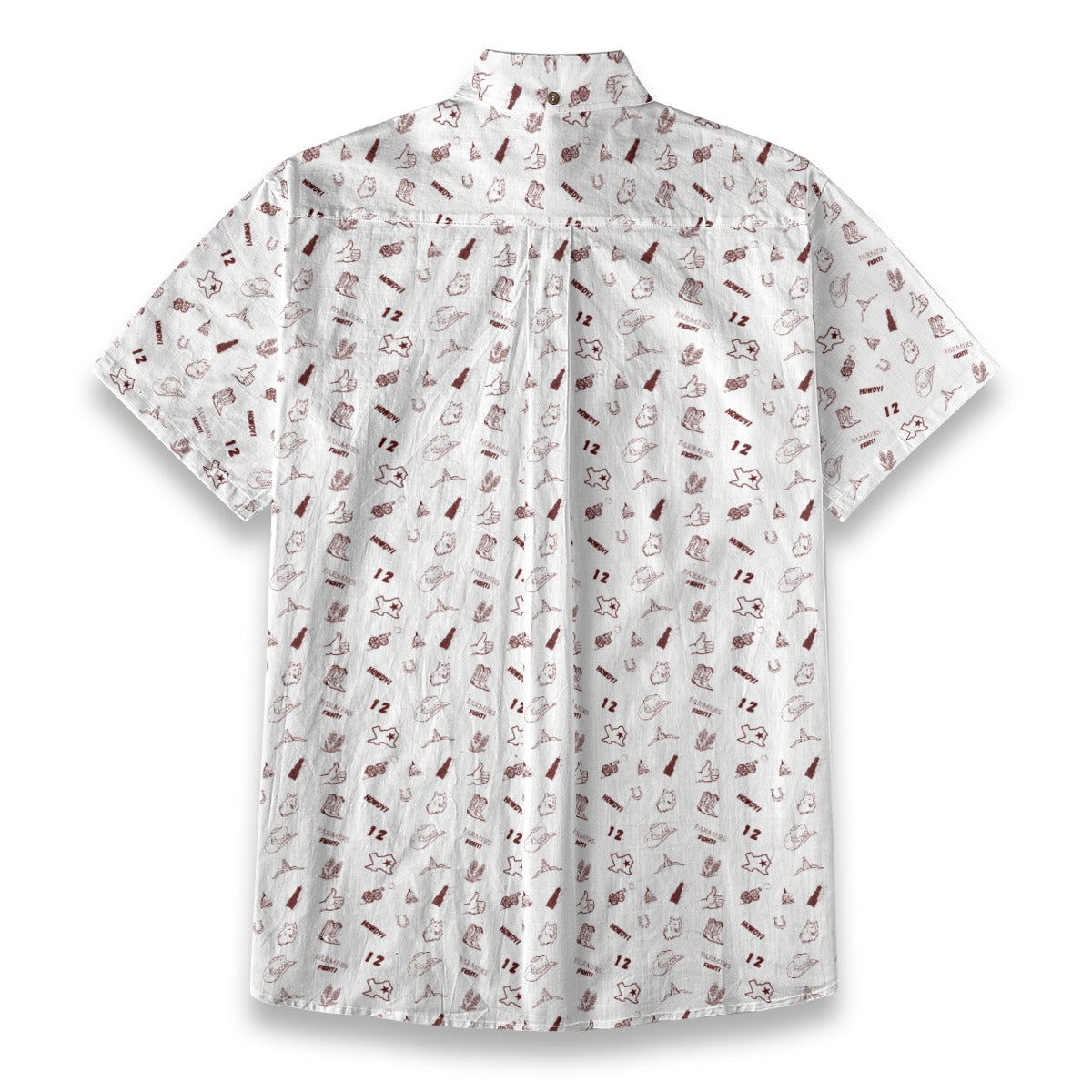 Farmers Fight White - Men's Cotton Shirt