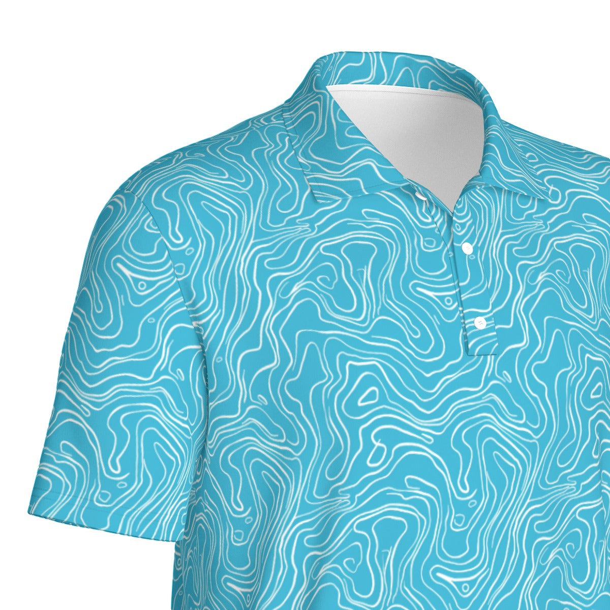 So Wavy - Men's Polo Shirt