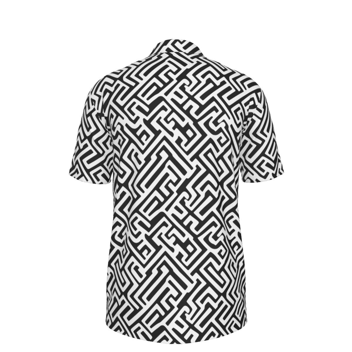 Meandering in Mykonos - Men's Polo Shirt