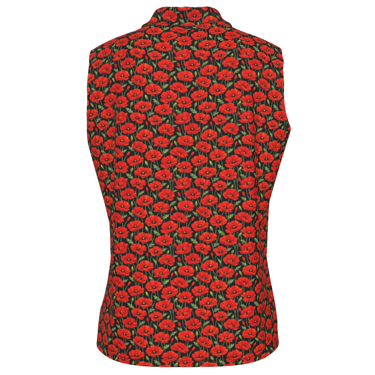 Red Poppy - Women's Sleeveless Polo
