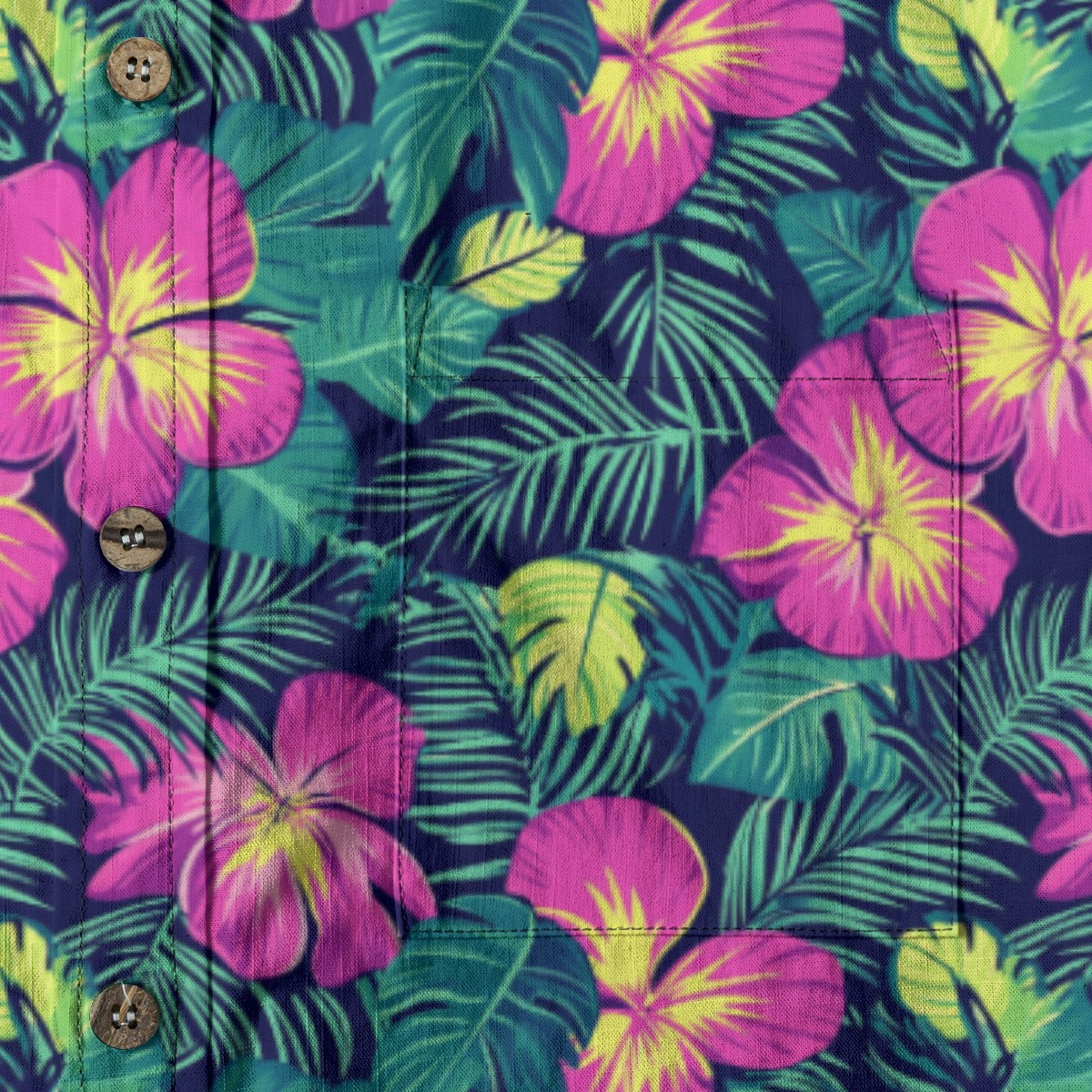 Tiki Time - Men's Cotton Shirt