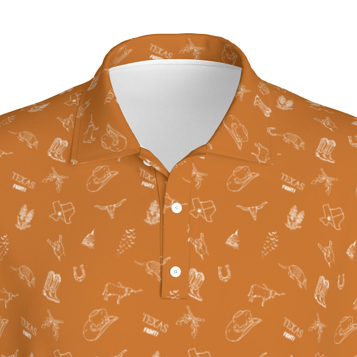 Texas Fight Orange - Men's Polo Shirt