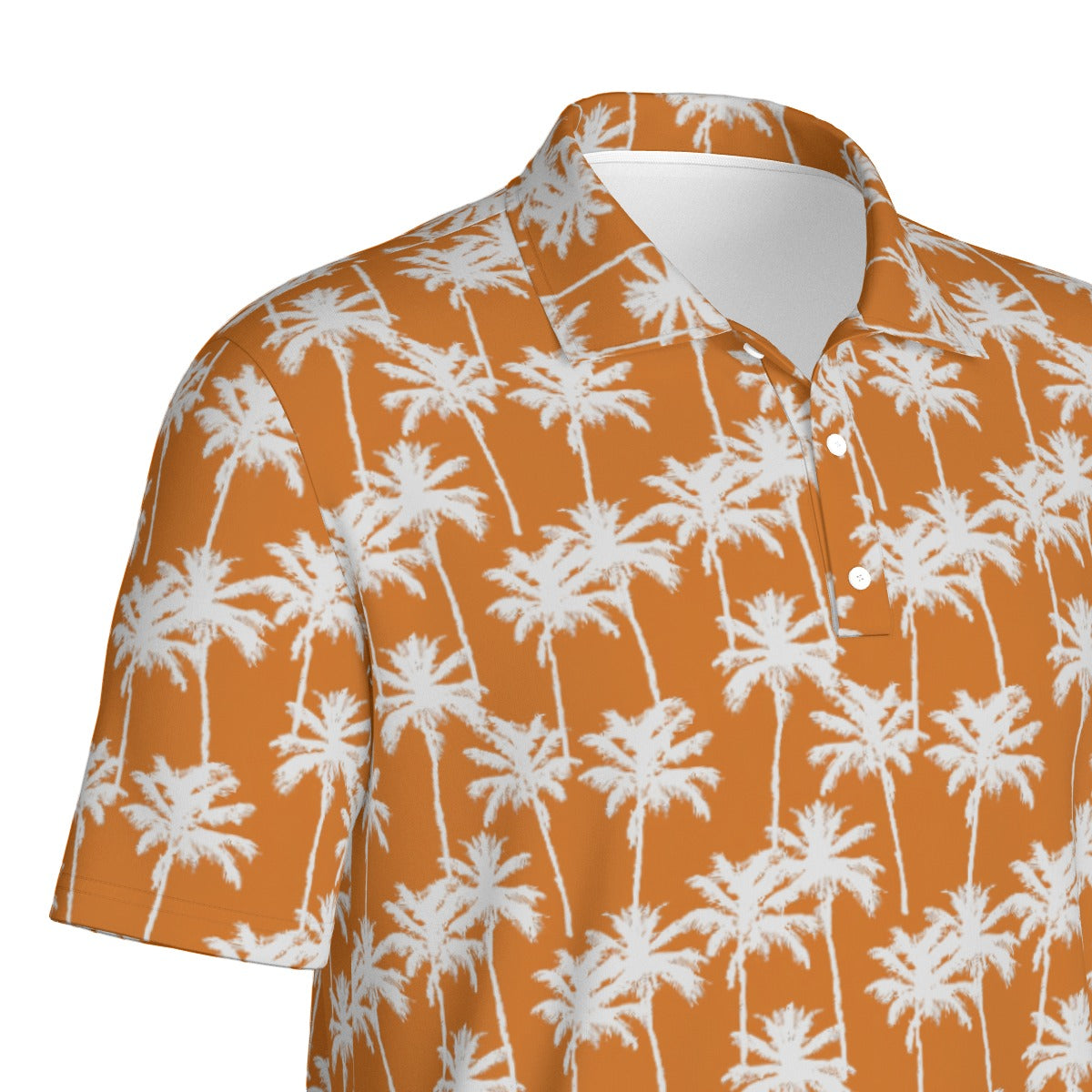Orange Oasis - Men's Polo Shirt
